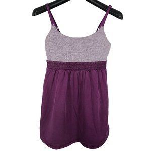 LULULEMON Purple Bliss Strapped Tank Top 2